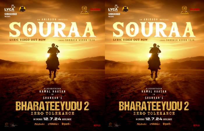 Bharateeyudu 2 first single Souraa captures hearts of listeners