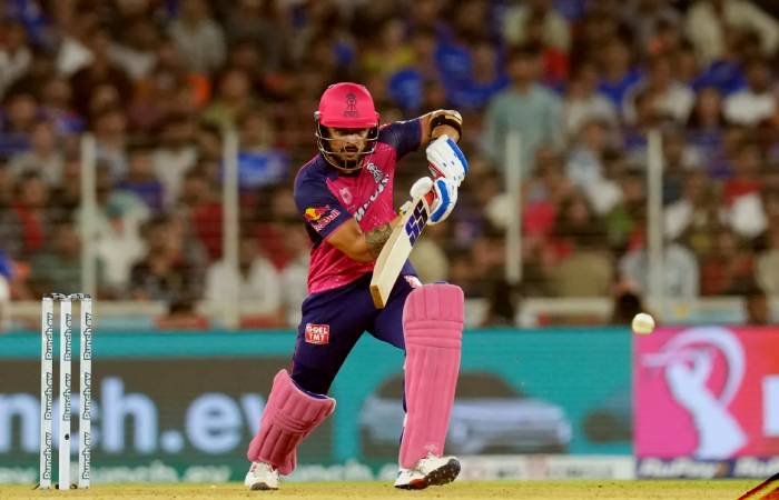 Riyan Parag once again did well for Rajasthan Royals against RCB