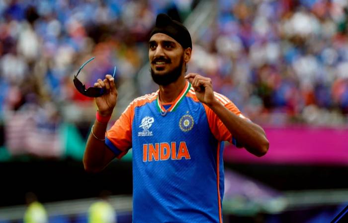 Arshdeep Singh took 4 wickets against USA for India