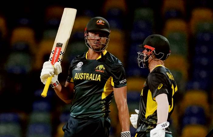 Australia saw Marcus Stoinis and Warner shine with bat
