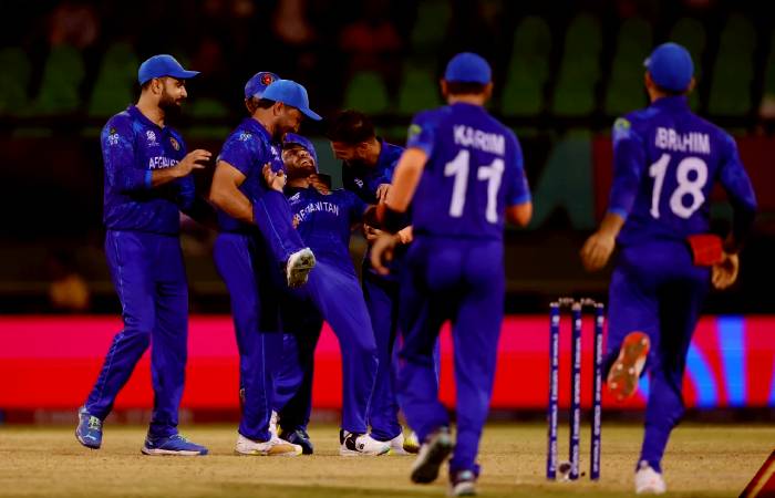 Fazalhaq Farooqi took 4 wickets for Afghanistan against New Zealand