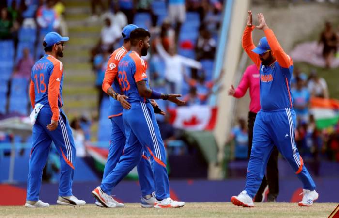 India slams Bangladesh to confirm their berth in Semi Finals of T20 World Cup 2024