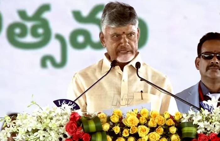 Nara Chandrababu Naidu sworn in as Chief Minister of Andhra Pradesh