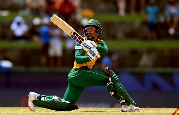 Quinton de Kock scored a big fifty for South Africa against USA