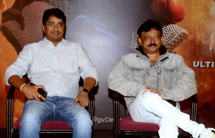RGV and Producer Ravi at Your Film Contest press interaction