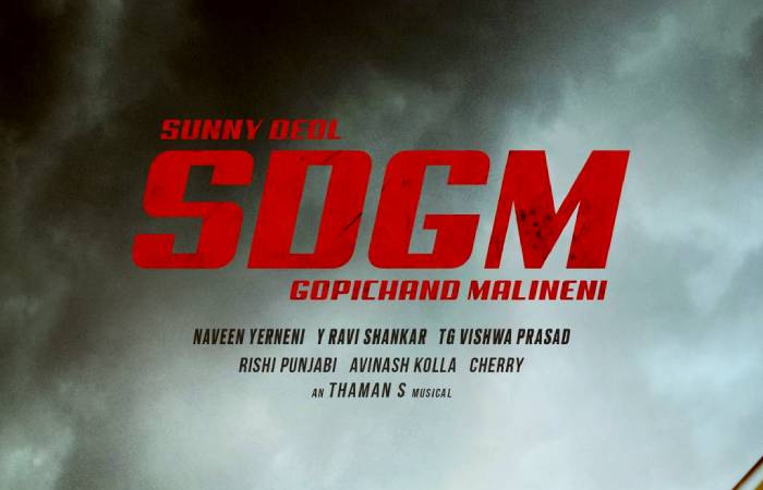 Sunny Deol to start shooting for Gopichand Malineni's next from 22nd June