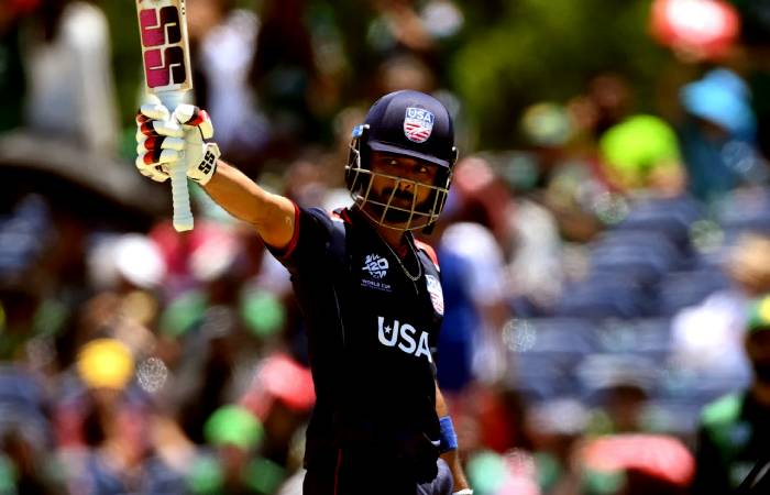 USA Captain Monank Patel scored a handsome 50 in their famous win against Pakistan