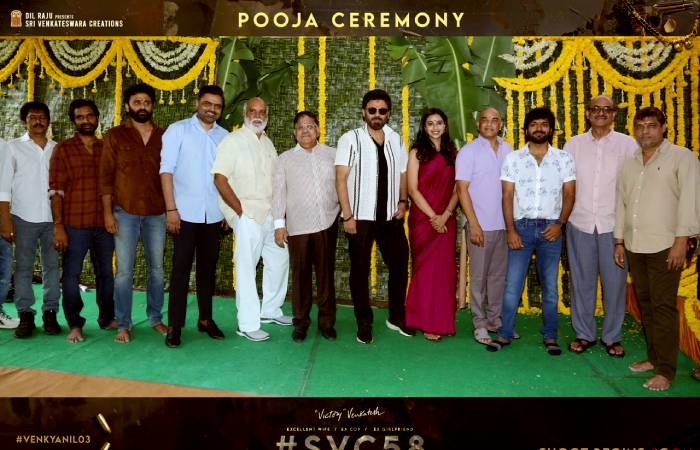 Venkatesh and Anil Ravipudi join hands again for producer Dil Raju